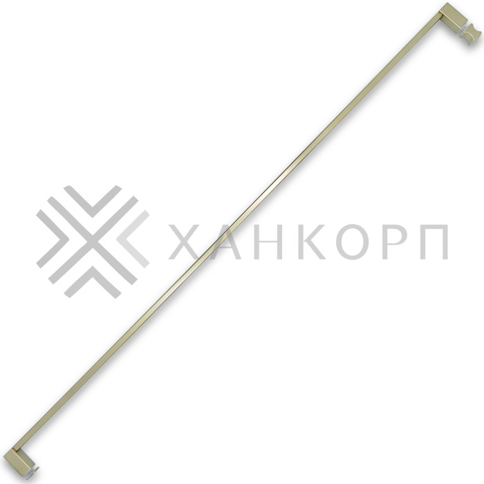 Ручка скоба FDR-709, 15х10х1000х1.0 мм, нержавейка/золотой песок