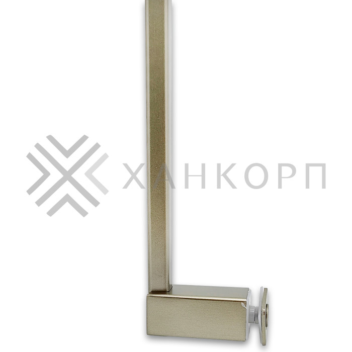 Ручка скоба FDR-709, 15х10х1000х1.0 мм, нержавейка/золотой песок