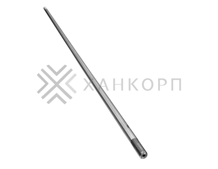Тяга FN-80 для стеклянного козырька Ø12 мм М10, ванта 1500 мм, нержавейка/матовый