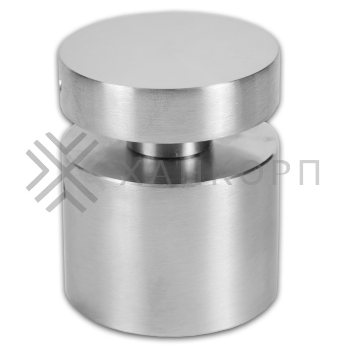 Стеклодержатель FKK-42.1, 10х30 мм Ø40 мм М12x1.75 для стекла, нержавейка/матовый