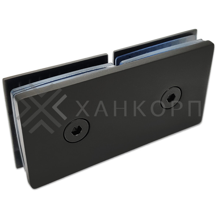 Коннектор Бета β FDK-26 стекло-стекло 180˚, нержавейка/черный