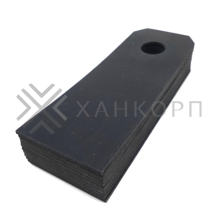 Комплект резиновых прокладок FOA-04 для стойки FOS-04, 10 шт, черный