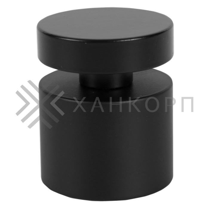 Стеклодержатель FKK-42.1, 10х30 мм Ø40 мм М12x1.75 для стекла, нержавейка/черный