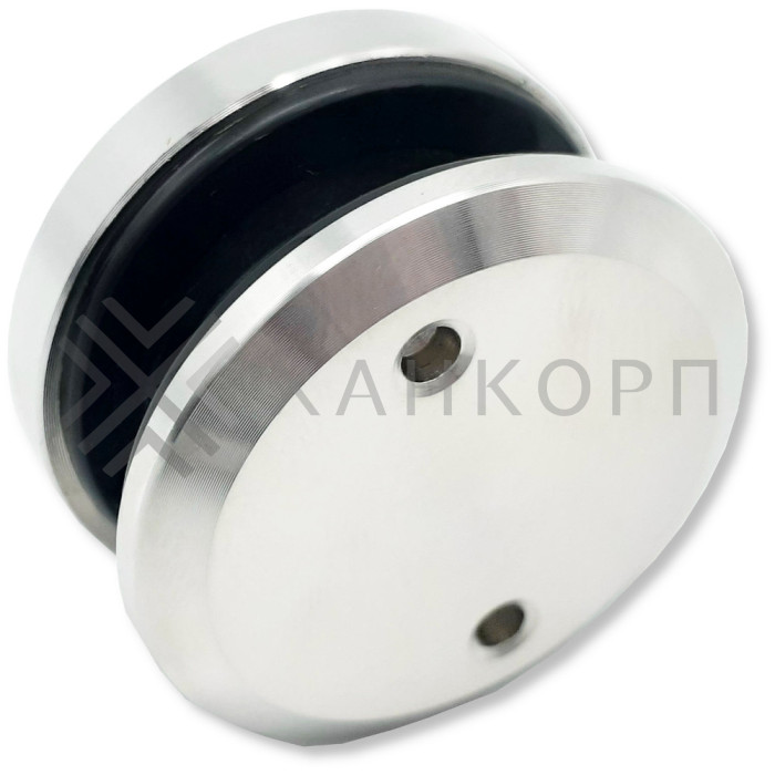 Точечное крепление FKK-23, 6 мм без зенковки Ø35 мм для стекла 10-12 мм, нержавейка/матовый