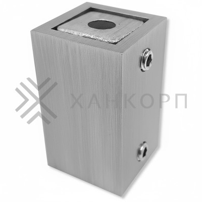 Крепление FDC-60 трубы 15х15 к стене, нержавейка/матовый