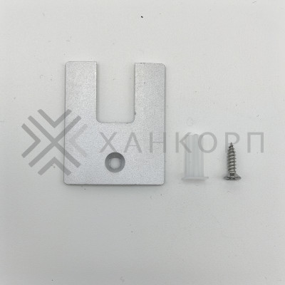 Заглушка торцевая FKP-402 для зажимного профиля, алюминий/анодированный