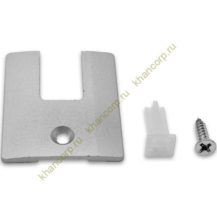 Заглушка торцевая FKP-402 для зажимного профиля, алюминий/анодированный