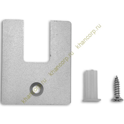 Заглушка торцевая FKP-402 для зажимного профиля, алюминий/анодированный