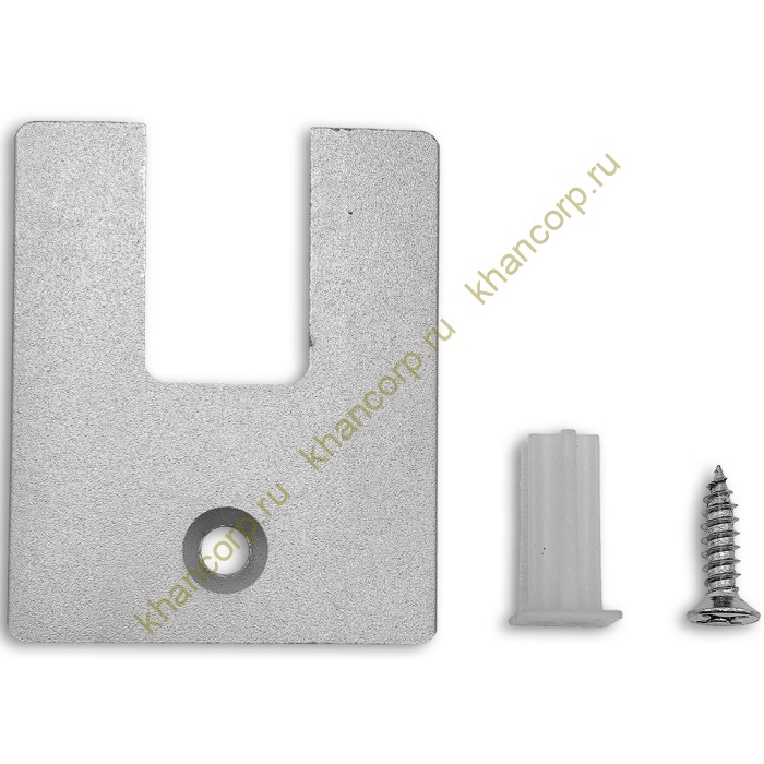 Заглушка торцевая FKP-402 для зажимного профиля, алюминий/анодированный