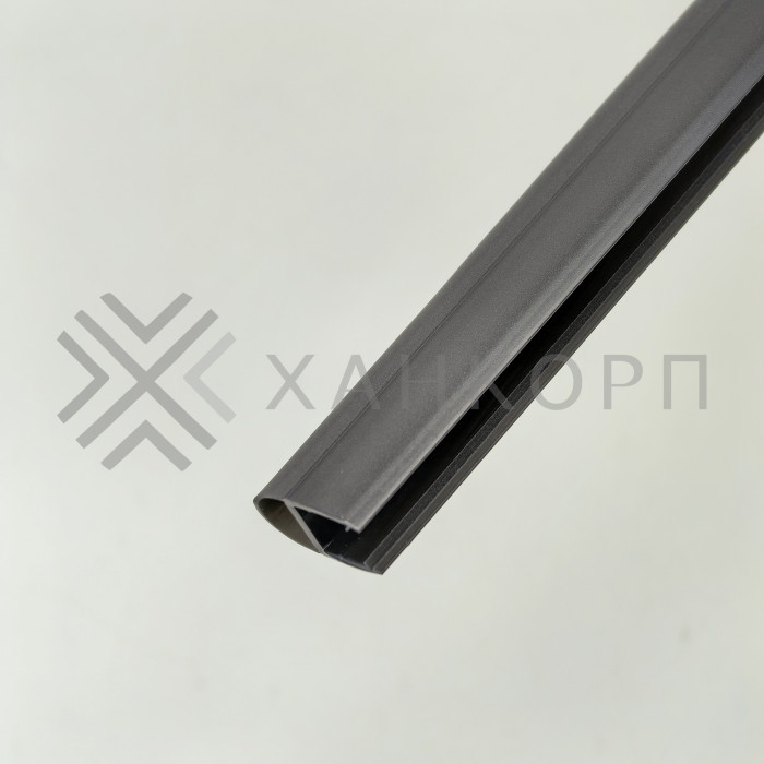 Уплотнитель ПРЕМИУМ А-образный серый 2.5 м под стекло 8 мм FDPP-414.8