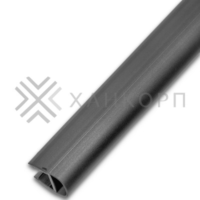 Уплотнитель ПРЕМИУМ А-образный серый 2.5 м под стекло 8 мм FDPP-414.8