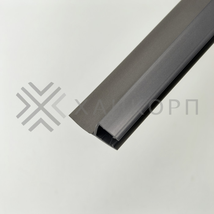 Уплотнитель ПРЕМИУМ Ц-образный серый 2.5 м, ус 16 мм под стекло 8 мм FDPP-415.8