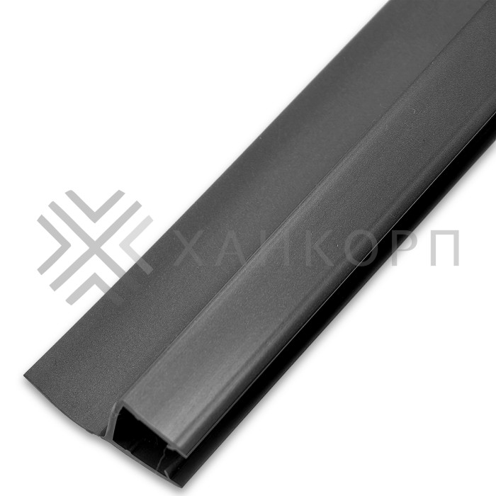 Уплотнитель ПРЕМИУМ Ц-образный серый 2.5 м, ус 16 мм под стекло 8 мм FDPP-415.8