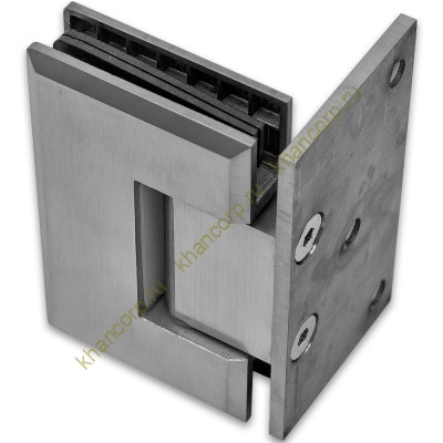 Петля Бета β FDP-20 стена-стекло с боковым креплением, нержавейка/матовый