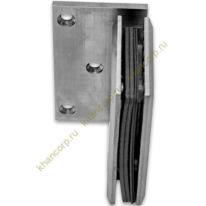 Петля Бета β FDP-20 стена-стекло с боковым креплением, нержавейка/матовый