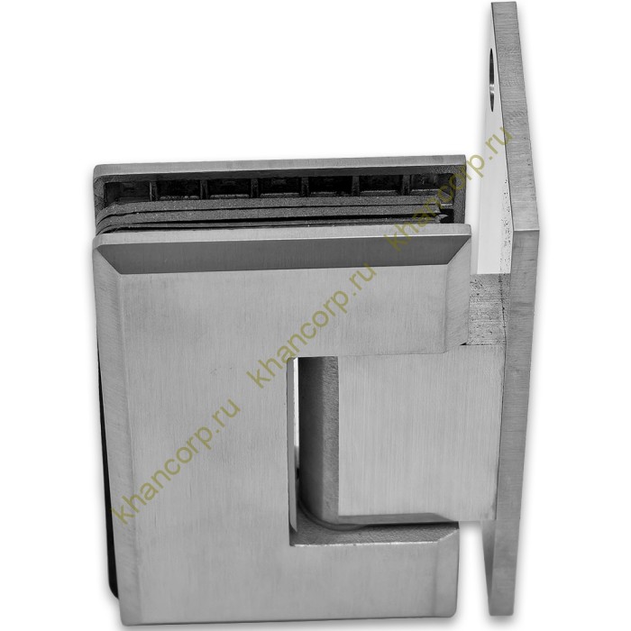 Петля Бета β FDP-20 стена-стекло с боковым креплением, нержавейка/матовый