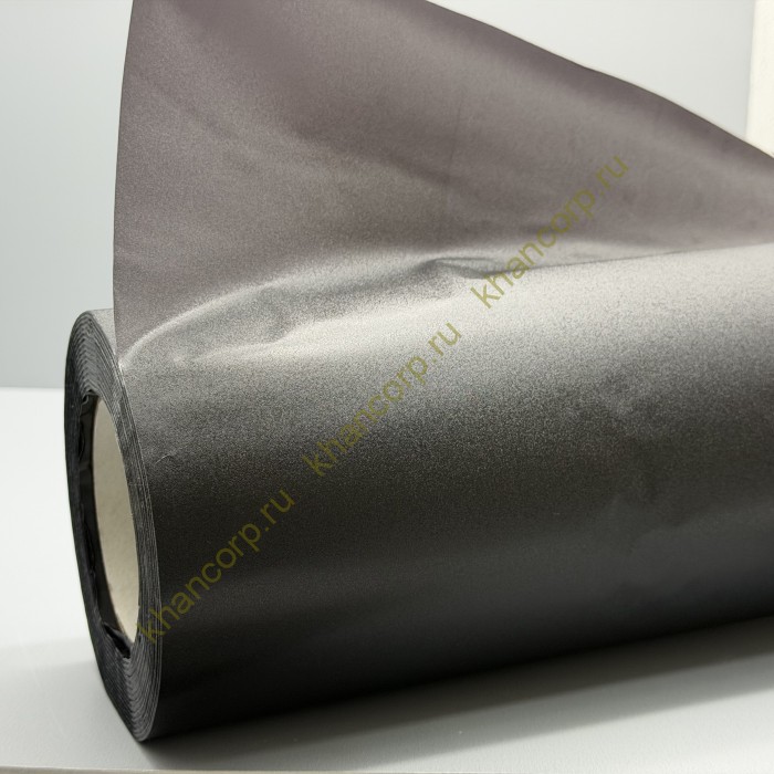 Декоративная пленка 1,52х50 м, темный графит матовая