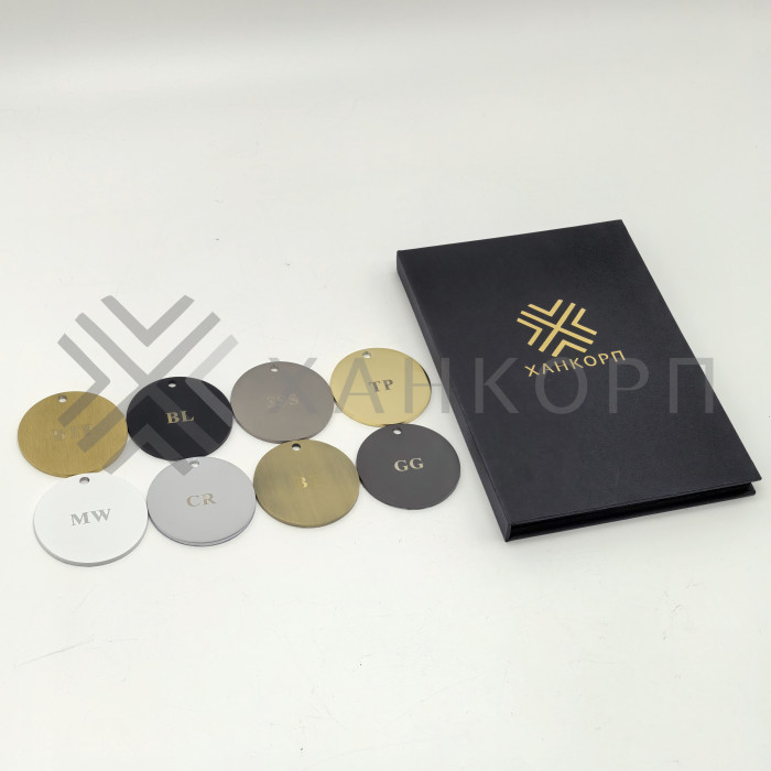 Цветовая палитра, книжка, латунь FDA-97