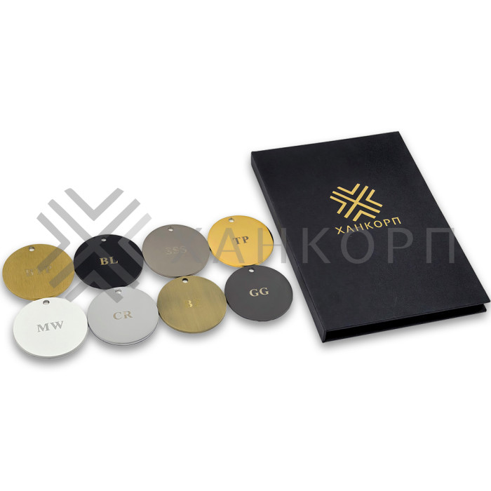 Цветовая палитра, книжка, латунь FDA-97