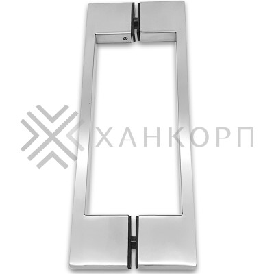 Ручка скоба FDR-90, 10х15х220х1.0 мм, нержавейка/матовый