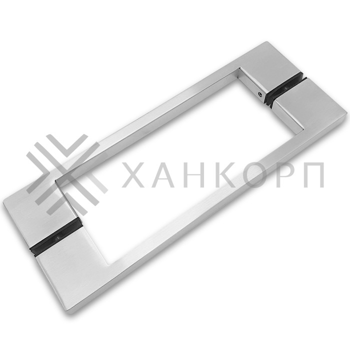 Ручка скоба FDR-90, 10х15х220х1.0 мм, нержавейка/матовый