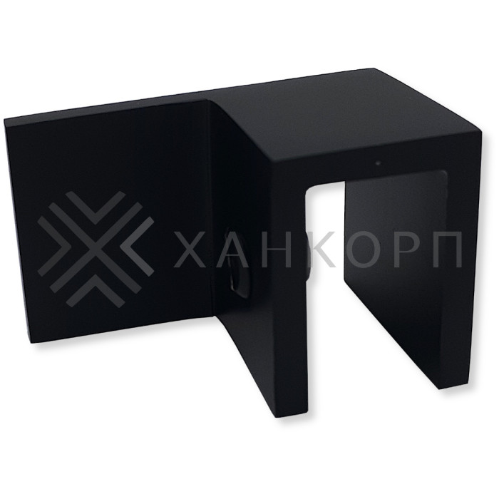 Дверной стопор FDA-06L левый 90˚ к стеклу латунь/черный