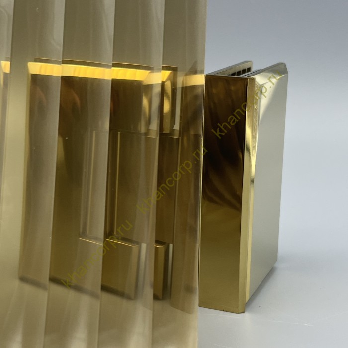 Декоративная пленка MORU бронза прозрачная 1,52х3 м, шаг 12 мм