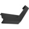 Заглушка FDPA-432R ПРАВАЯ угловая 135° для порога FDPA-43.15, ПВХ/черный