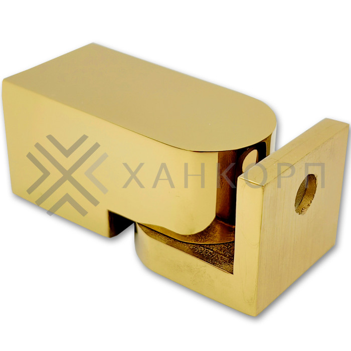 Крепление FDC-51 трубы 15х15 к стене 0°-180°, нержавейка/золото