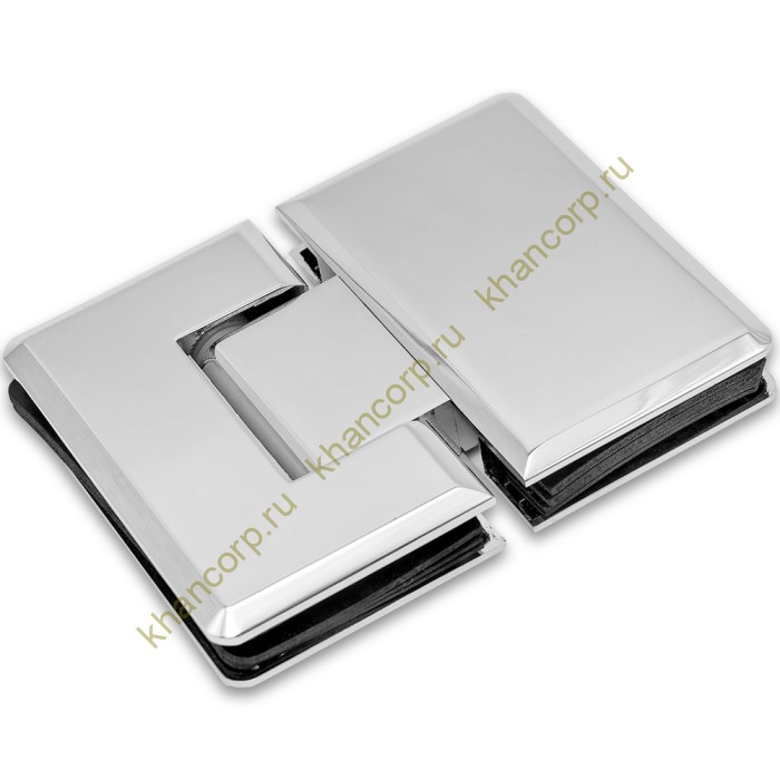 Петля Бета β FDP-22 стекло-стекло 180˚, латунь/хром