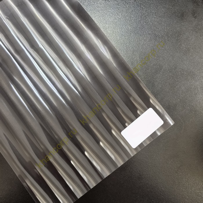 Декоративная пленка MORU графит прозрачный 1,52х3 м, шаг 12 мм