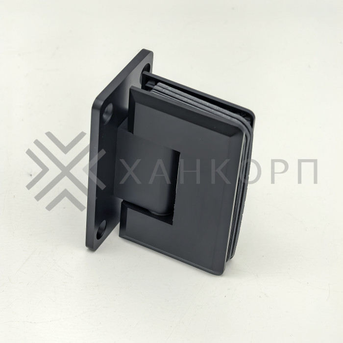 Петля Бета β FDP-21 стена-стекло центральное крепление, латунь/черный