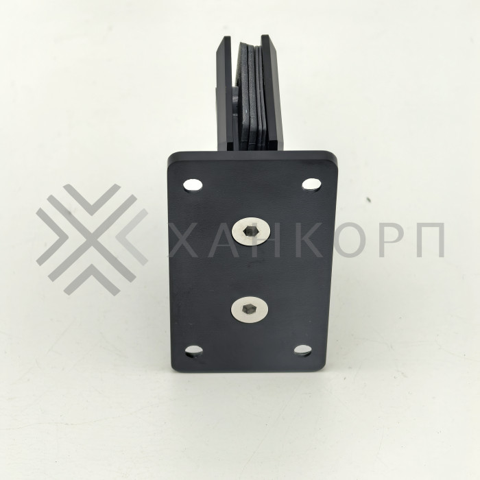 Петля Бета β FDP-21 стена-стекло центральное крепление, латунь/черный