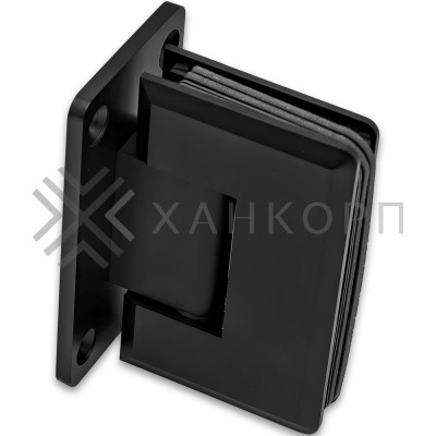 Петля Бета β FDP-21 стена-стекло центральное крепление, латунь/черный