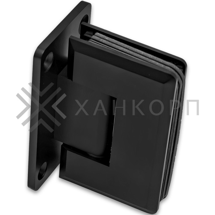 Петля Бета β FDP-21 стена-стекло центральное крепление, латунь/черный