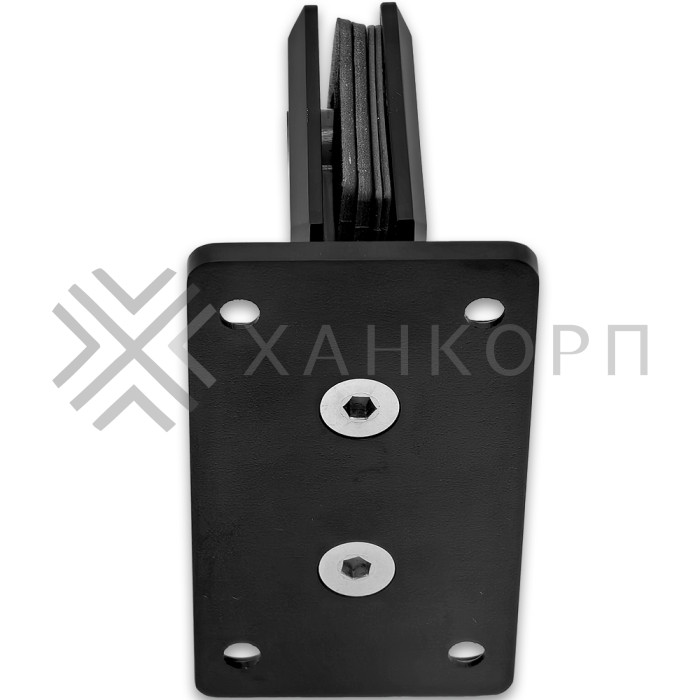 Петля Бета β FDP-21 стена-стекло центральное крепление, латунь/черный