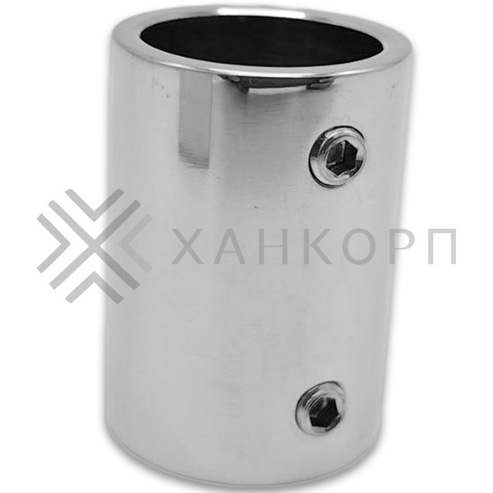 Соединитель FDC-21 трубы 19 прямой, нержавейка/полированный
