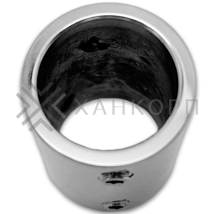 Соединитель FDC-21 трубы 19 прямой, нержавейка/полированный