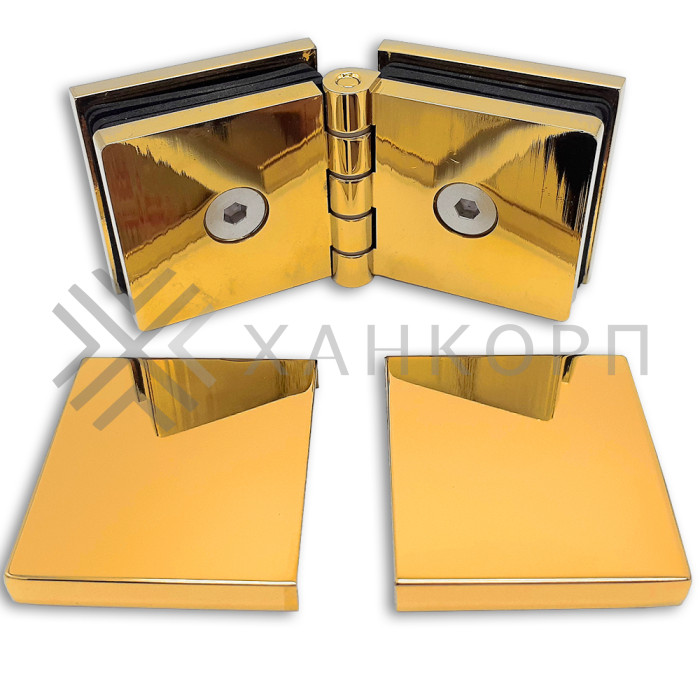 Коннектор Пегас FDK-101 стекло-стекло 0°-180° латунь/золото