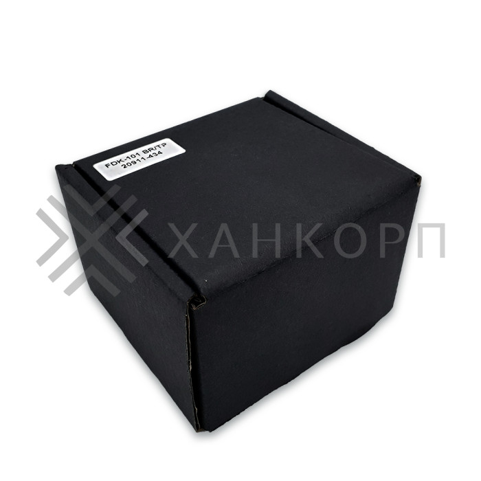 Коннектор Пегас FDK-101 стекло-стекло 0°-180° латунь/золото