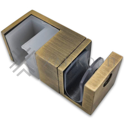 Нижняя направляющая FDS-33 двойная, нержавейка/бронза