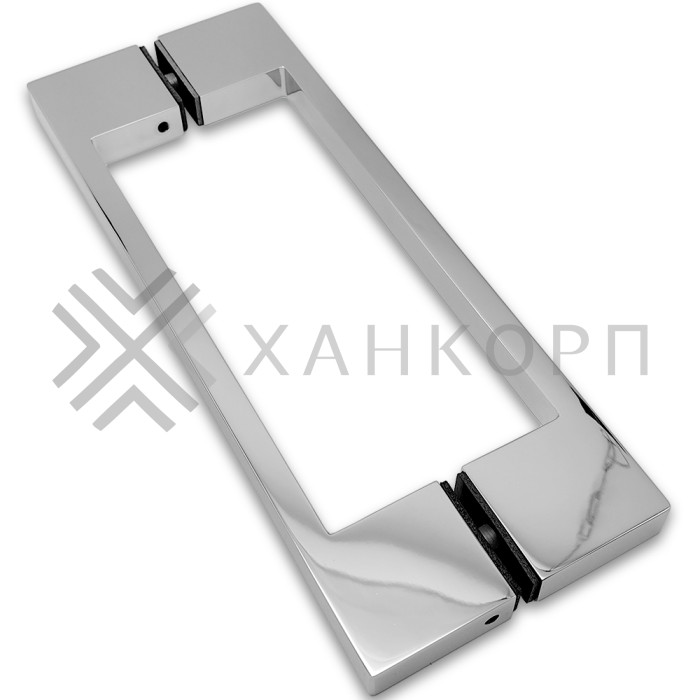 Ручка скоба FDR-90, 10х15х220х1.0 мм, латунь/хром