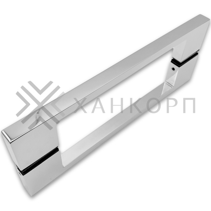 Ручка скоба FDR-90, 10х15х220х1.0 мм, латунь/хром