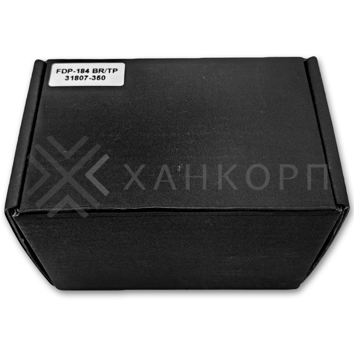 Петля Аврора FDP-184 стекло-стекло 90˚ с крышками, латунь/золото