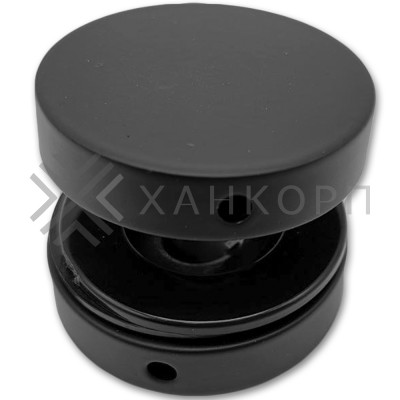 Коннектор FKF-32 для соединения стекол без сверления, нержавейка/черный