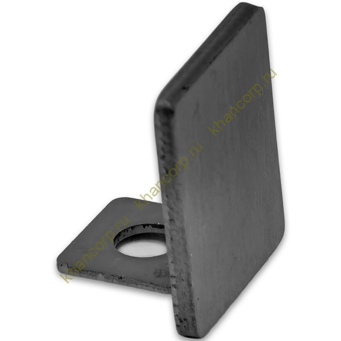 Заглушка торцевая FDPA-501 для опорного профиля 19х13х2, нержавейка/оружейная сталь