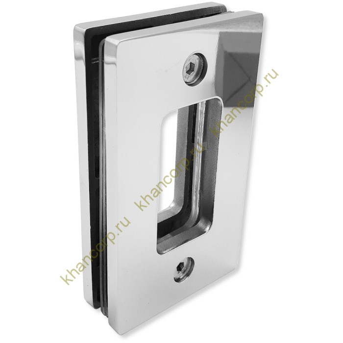 Ручка купе Дриада FDR-111.1, 122х70 прямоугольная, межосевое 90, нержавейка/полированный