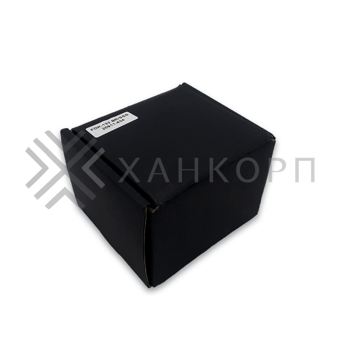 Коннектор Пегас FDK-132, 70*50 мм стена-стекло 90° латунь/матовый