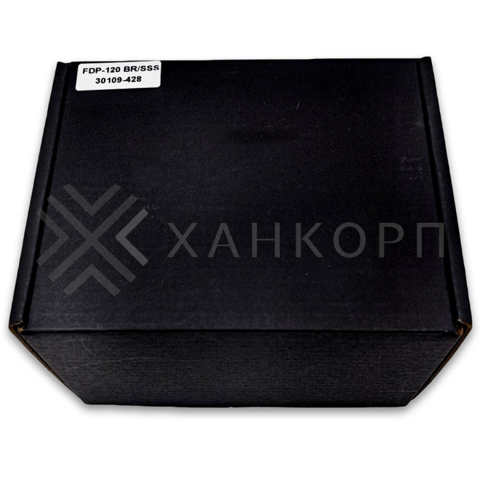 Петля Гера FDP-120 стена-стекло 90˚ открывание наружу, латунь/матовый