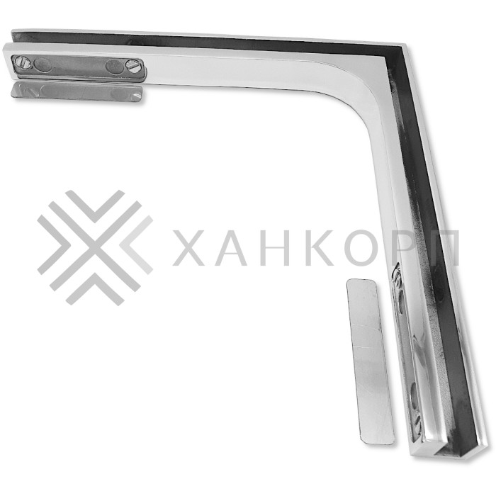 Стабилизационная штанга Диор FDK-2 стекло-стекло 90˚ нержавейка/полированный